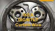DIGNITET IKEA Curtain Wire Hanging System - Wire Cutting