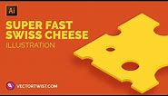 Master the Isometric View in Illustrator: Learn How to Create a Yummy Vector Cheese Slice