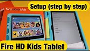 Fire HD 10 Kids Tablet: How to Setup (step by step)