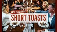 211  Short Toasts, Cheers & Sayings You'll Remember