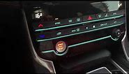 Jaguar XE interior mood lighting