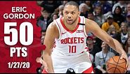 Eric Gordon erupts for career-high 50 points for Rockets vs. Jazz | 2019-20 NBA Highlights