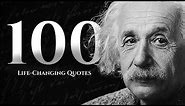 100 Albert Einstein Quotes That Will Make You Smarter And Live Better! (Wise Words Of Wisdom)