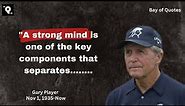 Inspiring Quotes By Gary Player That You Can’t Afford To Miss | Golf player | Bay of Quotes