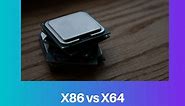 X86 vs X64: Difference and Comparison