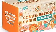 400 Conversation Cards for Friends – Casual, Funny Get to Know You Conversation Starters to Connect with Friends