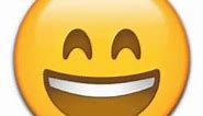 Funny emoji telling good morning and have a nice day