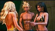 Tifa & Aerith & Cloud with Summer Outfits - FINAL FANTASY 7 REMAKE