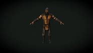 Mortal Kombat X Scorpion - 3D model by jojojangles