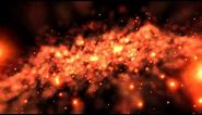4K 60fps Sparkling Fire Flare Galaxy Cool Animated Background Effect 2160p AA VFX