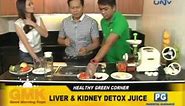 Liver and kidney detox juice