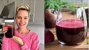How to Make Beet Juice in a Juicer // DETOX RECIPE