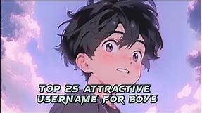 Top 25 attractive Instagram username for boys 👦 | Instagram username ideas ❤️ | insta username ideas