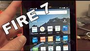Amazon kindle fire 7 unboxing and review: outstanding!