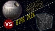 Borg Cube vs The Death Star | Star Trek vs Star Wars: Who Would Win