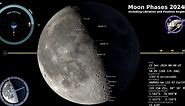 January's Full Wolf Moon looks stunning in 1st full moon photos of 2024 (photos)