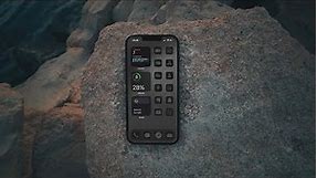Minimal Grey & Beige iOS 16 Home Screen Setup | How I Setup My iPhone 13 Pro | Keeping it Clean