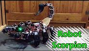 "Taurus" the Hexapod Robot Scorpion - BEng robotics project