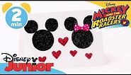 Mickey and the Roadster Racers | Craft Tutorial: Valentine's Day Card 😍 | Disney Junior UK