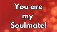 YOU ARE MY SOULMATE - SOULMATE MESSAGE #soulmate #soulmates #soulmates❤️ #soulmates💕 #soulmatequote #soulmatequotes #soulmatelove #soulmateforever #soulmatejourney #soulmatepath #soulmatereading #soulmatereadings #soulmateconnection #soulmatecouple #soulmatetwinflame #mysoulmate #mysoulmate #soulmatepsychics #soulmatetarot #soulmatelovers #soulmateunion #soulmatereunion #soulmatesneverdie #soulmatestwinflames | Soulmates Twin Flames