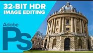 How to Create 32-Bit HDR Images in Photoshop