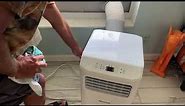 How to assemble and use Hisense 8000 BTU Portable Air Conditioner