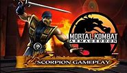 Mortal Kombat: Armageddon - Scorpion Gameplay [720p60]