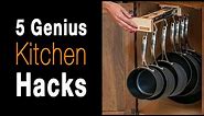 5 Kitchen Storage Solutions That Are Borderline Genius...