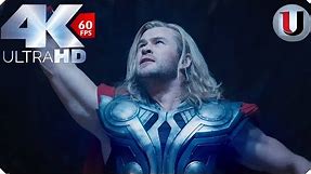 Thor vs Iron Man - Fight Scene - The Avengers 2012 Movie Clip (4K HD)