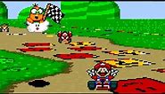 Super Mario Kart (SNES) Playthrough
