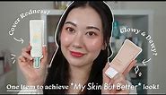 Best K-Beauty Tone-Up Cream for ~my skin but better~ look🌟 numbuzin Tone-Up Cream comparison review
