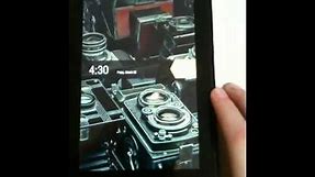 How to change lock screen background on kindle fire