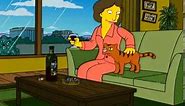 The Beginnings of the Crazy Cat Lady - The Simpsons