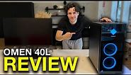 HP Omen 40L Gaming Desktop PC FULL Review + Unboxing in 2024!