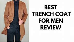 REVIEW: Aptro -Best Wool Trench Coat For Men (The Most Stylish and Affordable Winter\Fall Coat)