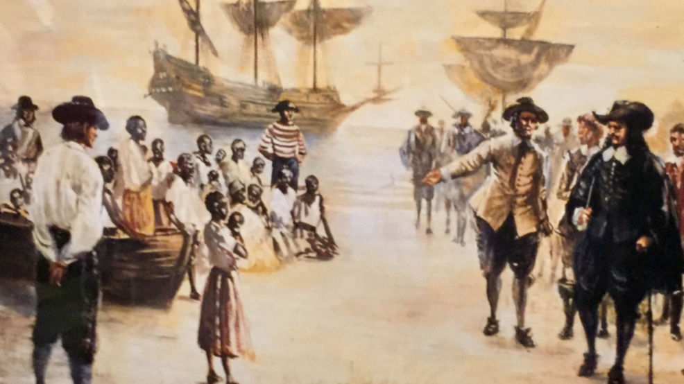 400 years ago, the first ship carrying African slaves arrived in Jamestown, Virginia | WSET
