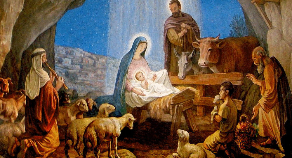 naissance de jésus, belle image de la nativité