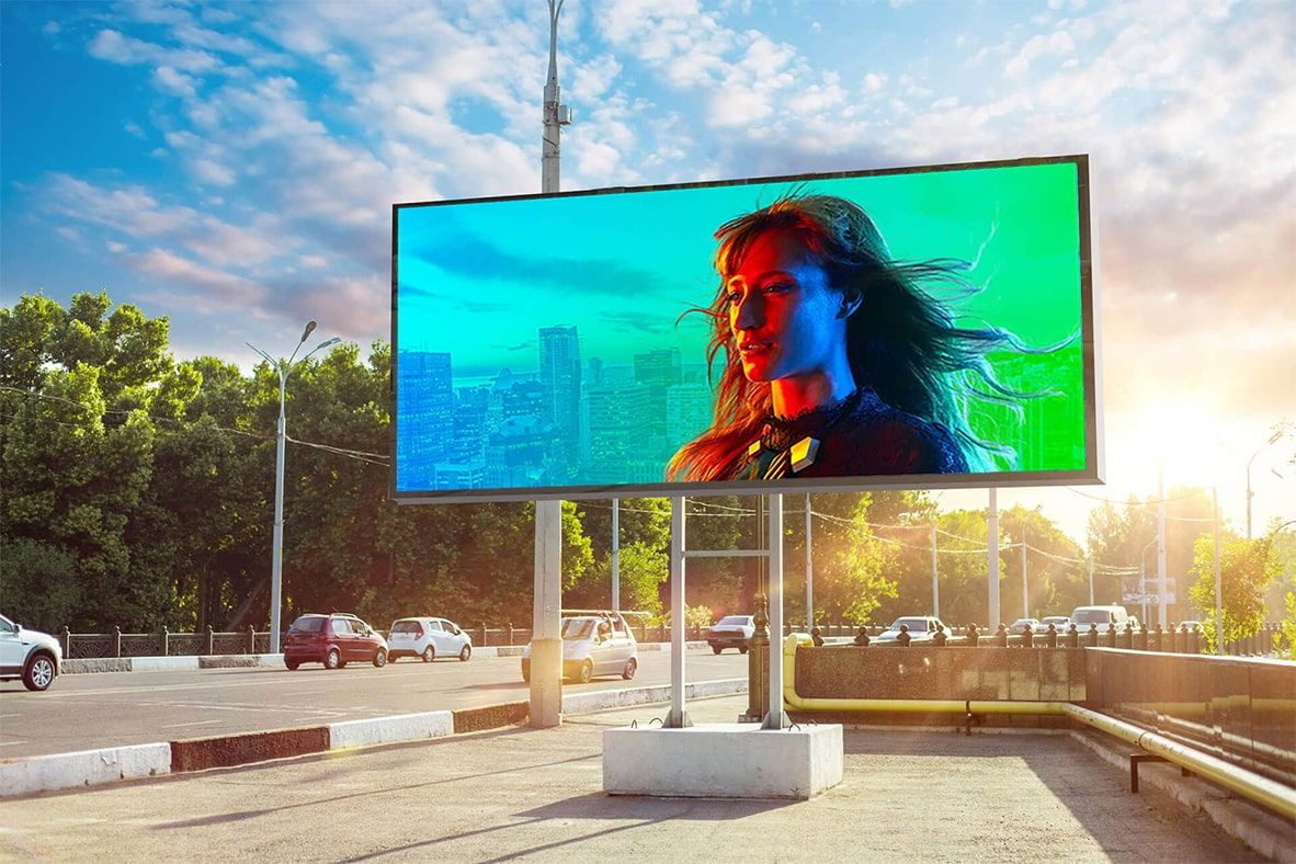 DIGITAL BILLBOARD in 2021 | Digital billboard, Led billboard, Digital ...
