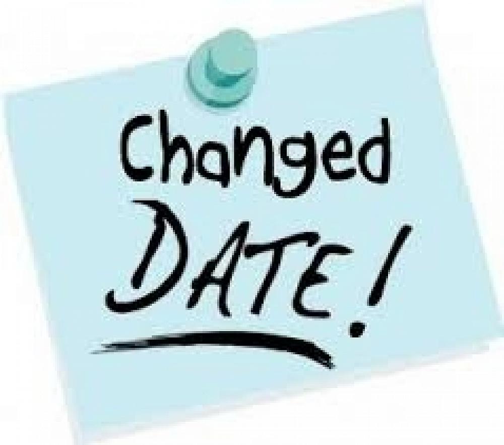 Change Of Dates — Newsletter, Term 2, Week 6