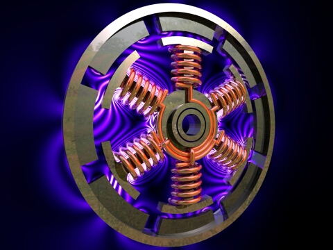 El motor magnético