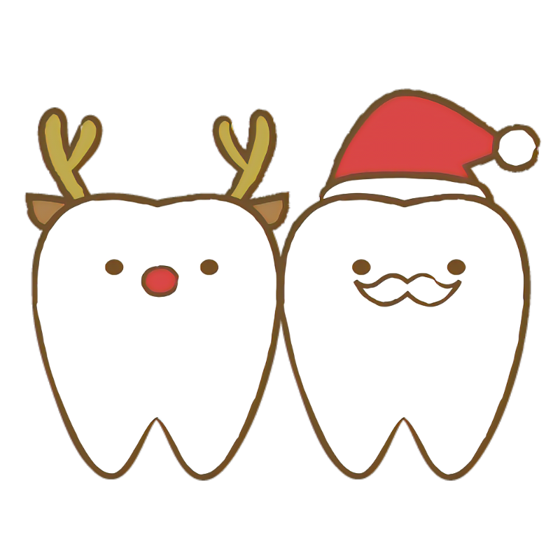 クリスマスのチキン｜フリー歯科イラスト【歯科素材.com】