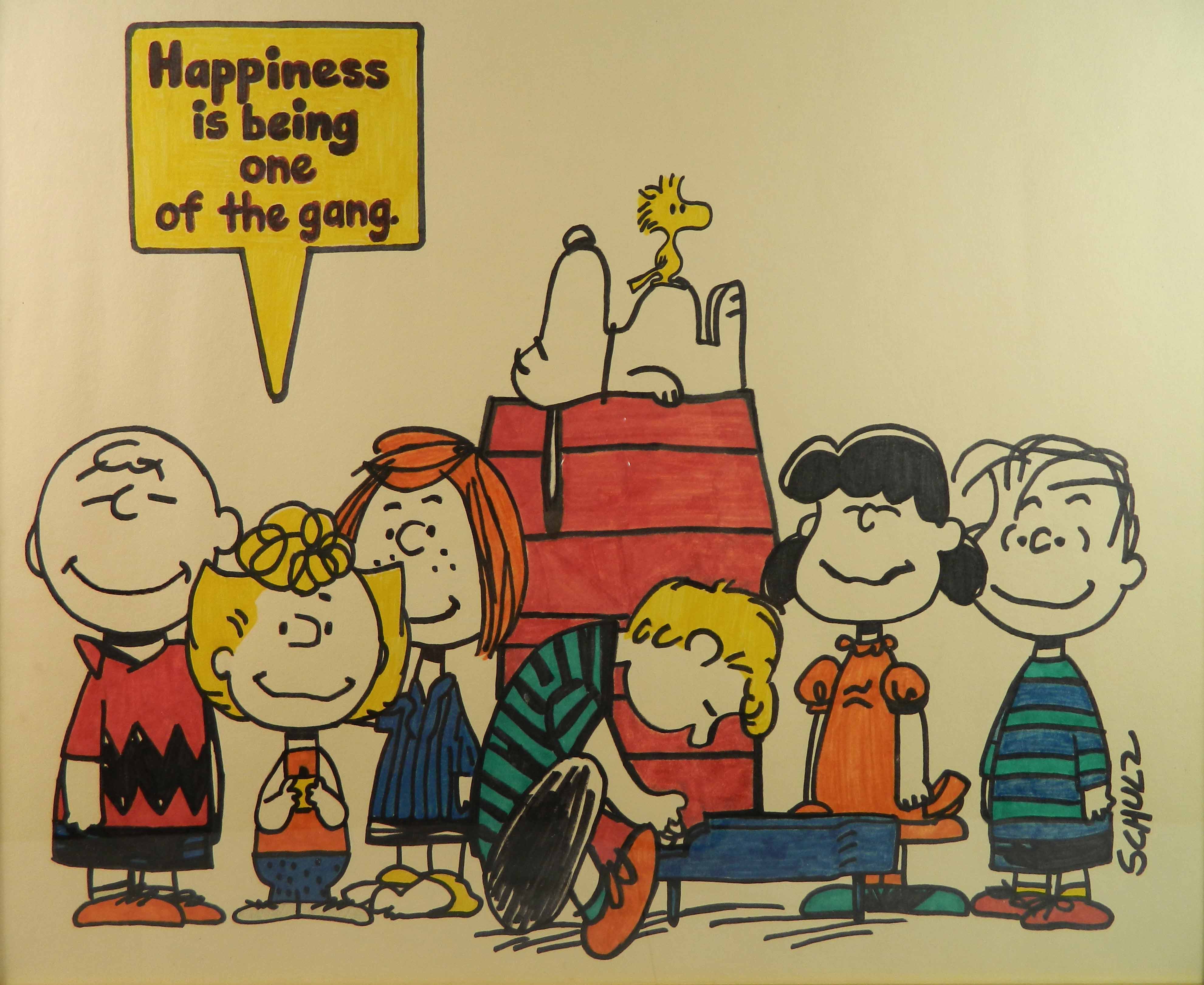 Charles M Schulz The Peanuts Gang – East Coast Fine Arts LLC