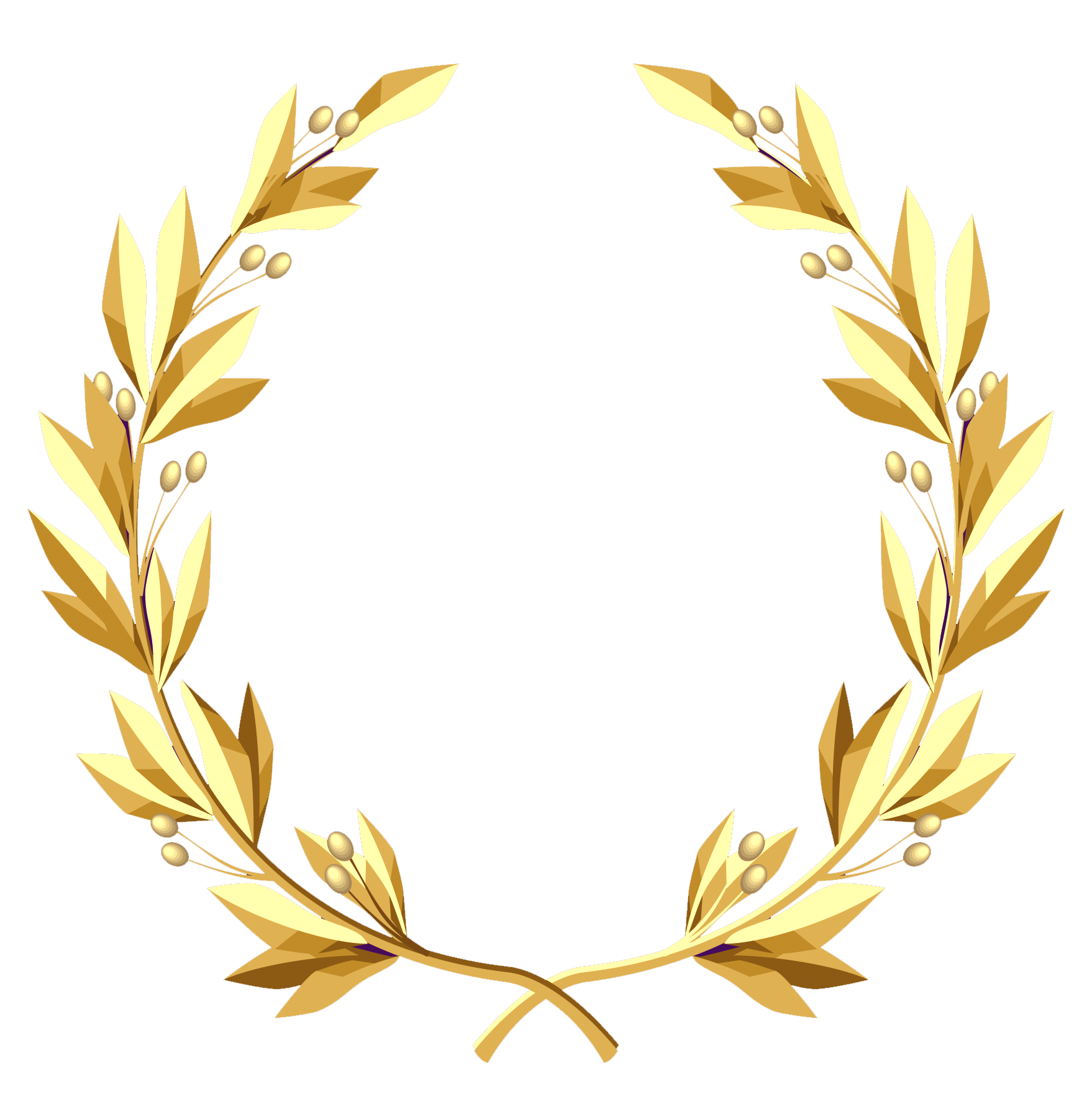 Laurel wreath Gold Clip art - column png download - 1758*1760 - Free ...