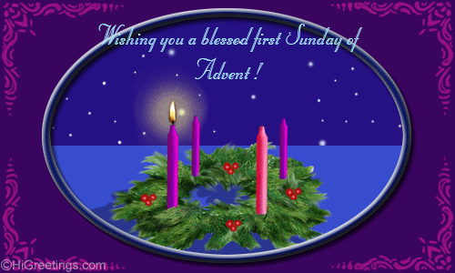 Send eCards: Advent | First Sunday Of Advent!