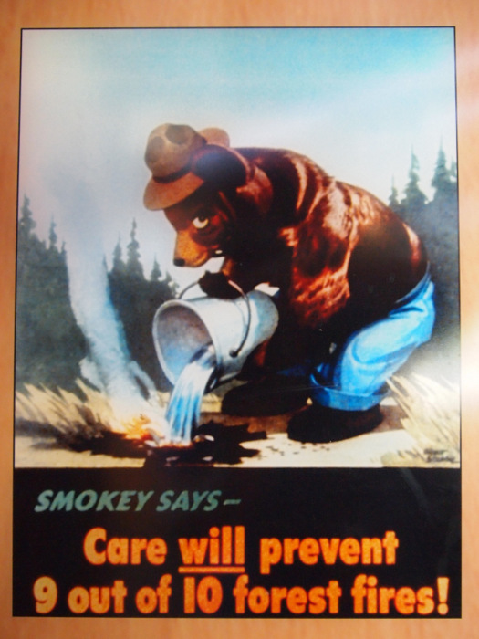 The first Smokey the Bear poster – WatsonsWander