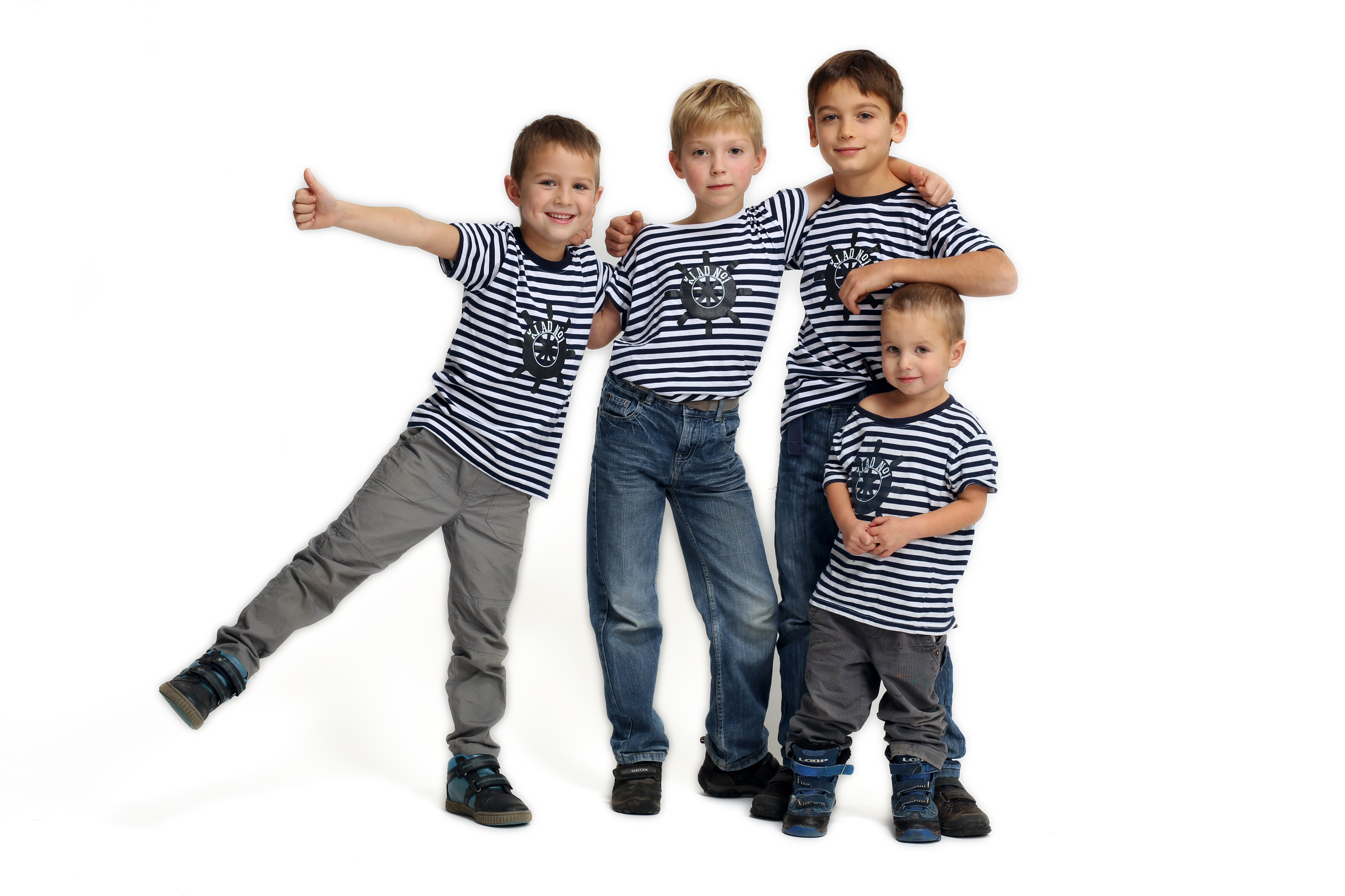 Dětské tričko – pruhované, námořnické | Trička Kladno