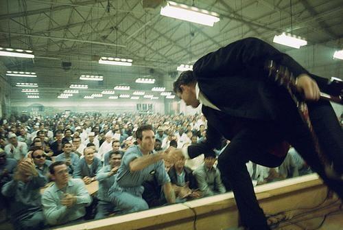 Johnny Cash playing at Folsom Prison, 1968. : pics