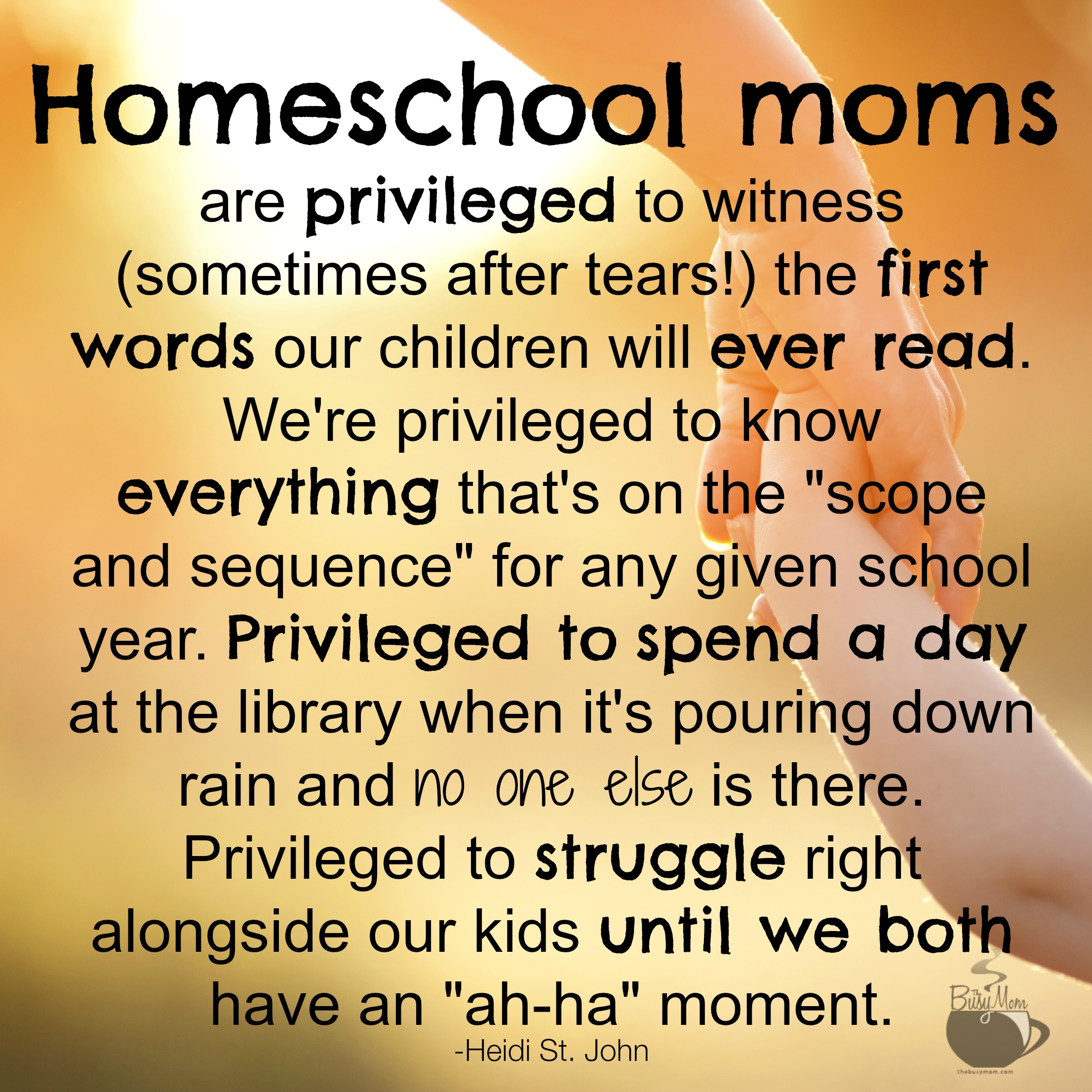 Homeschool moms are privileged! mid-summer homeschool prep.