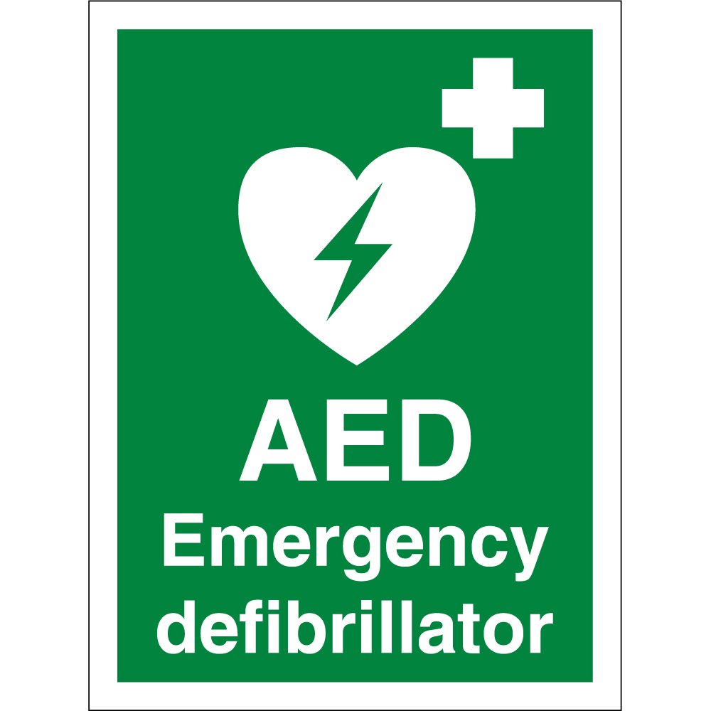 AED Emergency Defibrillator Signs - from Key Signs UK