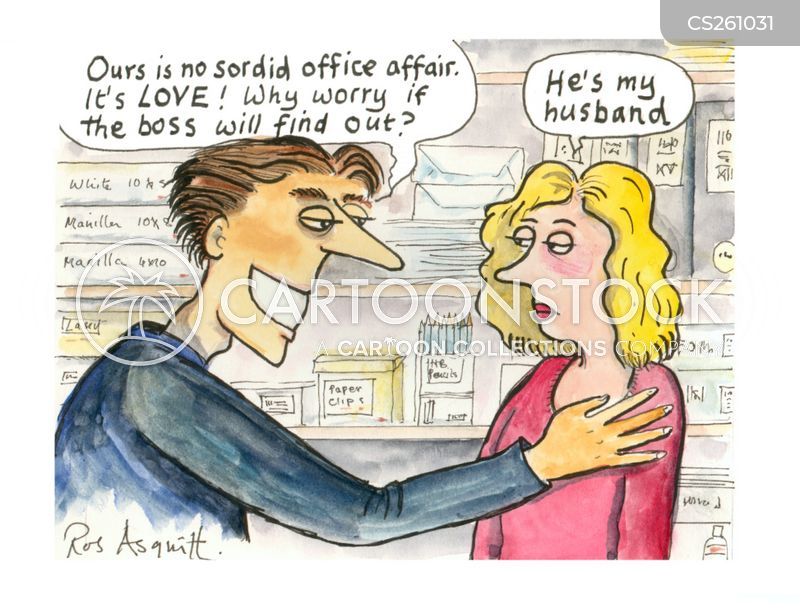 Office Affair Cartoons and Comics - funny pictures from CartoonStock